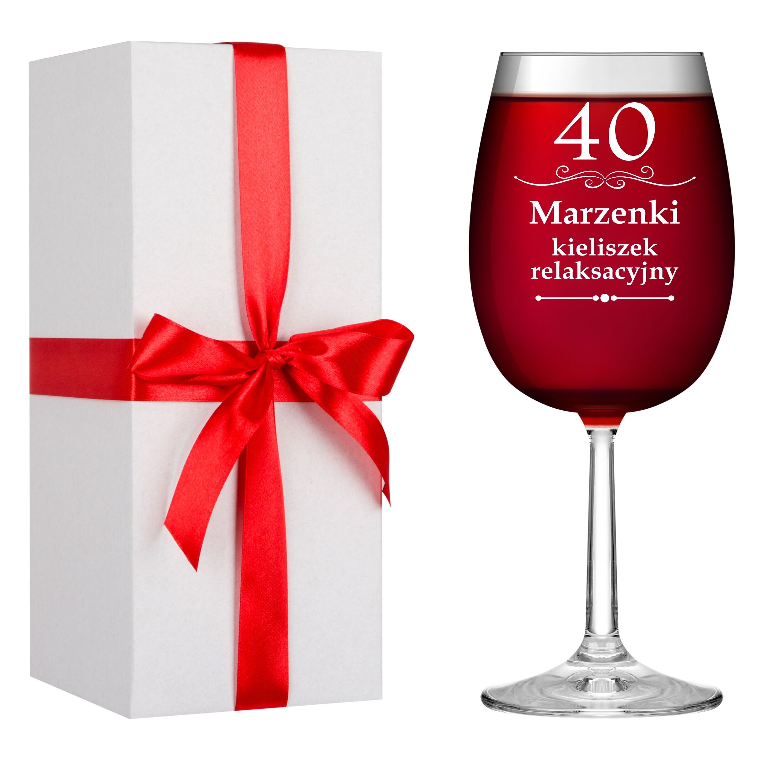 kieliszki do wina z grawerem na prezent