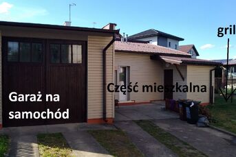 Duże mieszkanie wraz z garażem na samochód.
