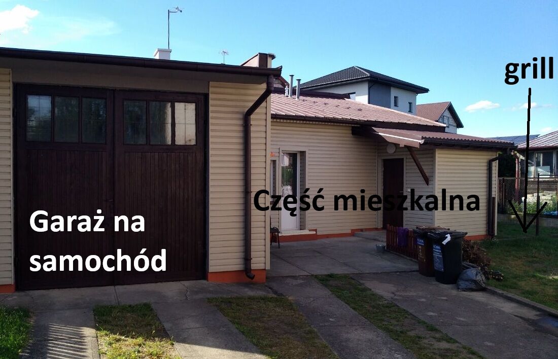 Duże mieszkanie wraz z garażem na samochód.