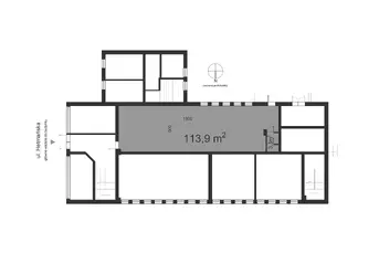 Pow. biurowo-handlowo-usługowa 114m w ok. centrum