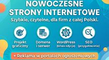 Nowoczesne strony WWW + promocja firmy w portalach ogłoszeniowych 