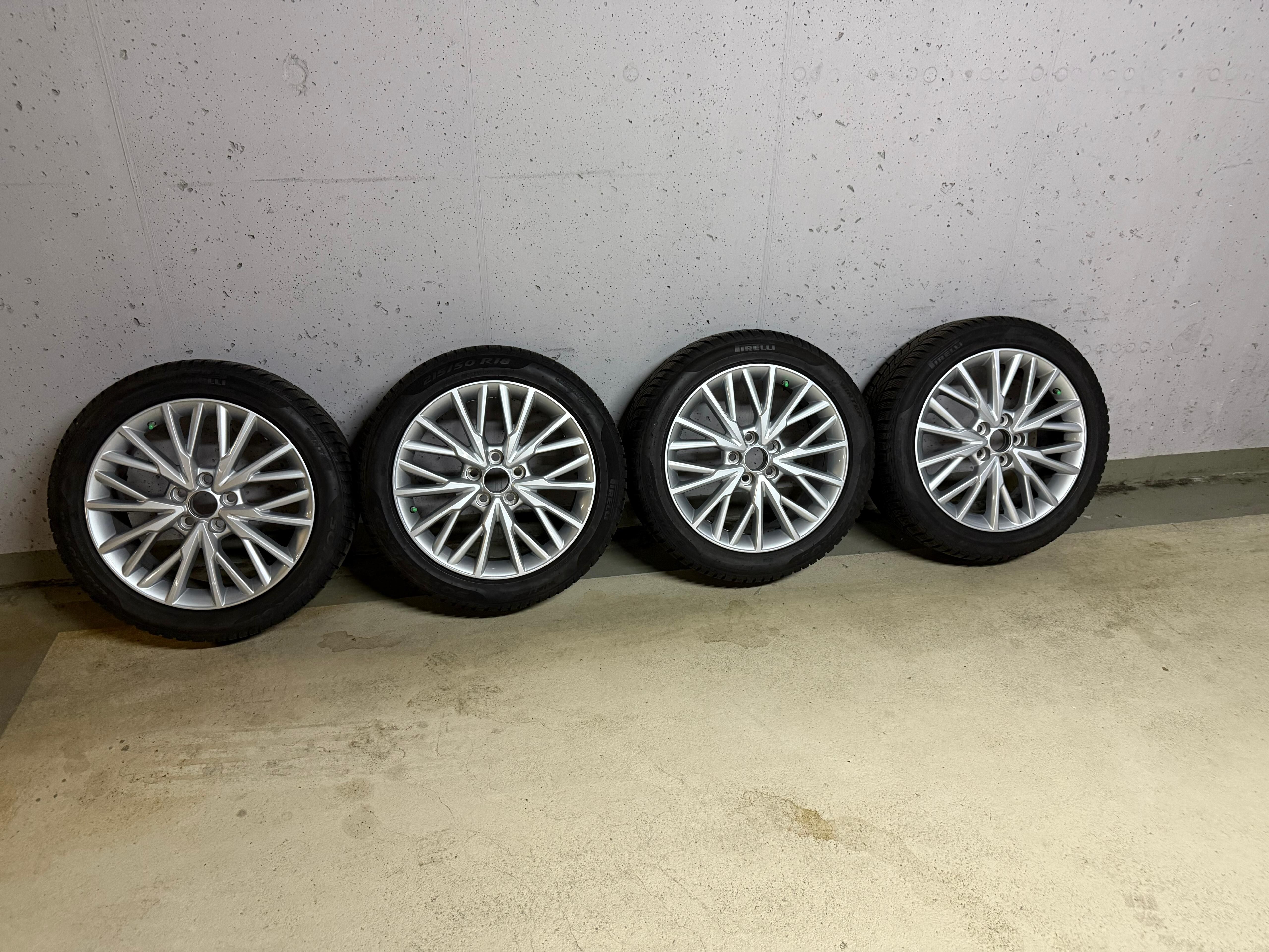 Kolana felgach aluminiowych - komplet