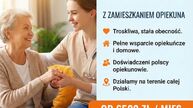 Oferujemy całodobową opiekę seniora z zamieszkaniem
