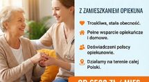 Oferujemy całodobową opiekę seniora z zamieszkaniem