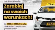 Zatrudnimy na BOLT,FREE NOW,UBER