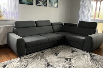 Narożnik z funkcją spania