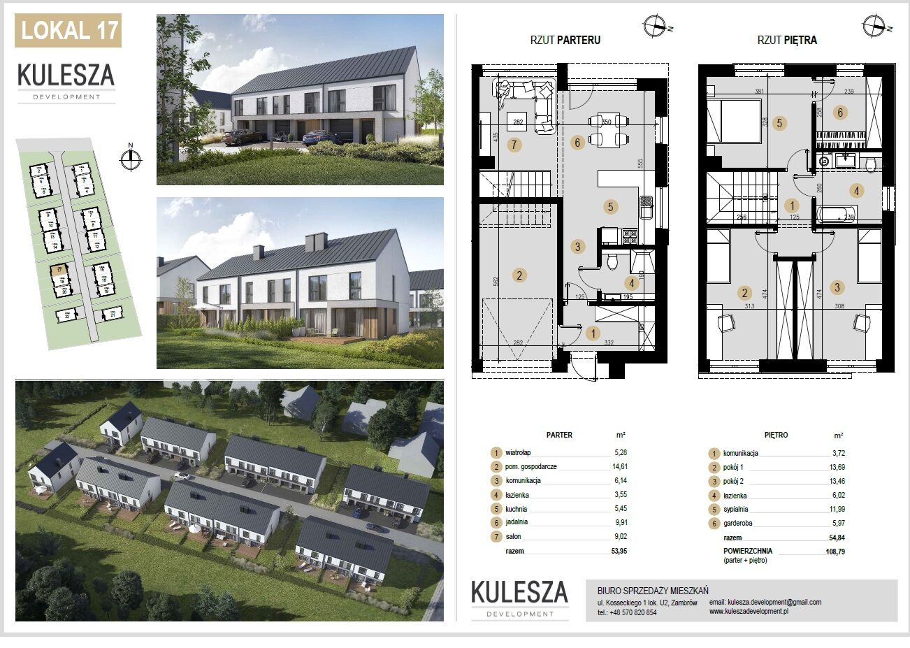 Osiedle Miedzylesie, Olmonty.