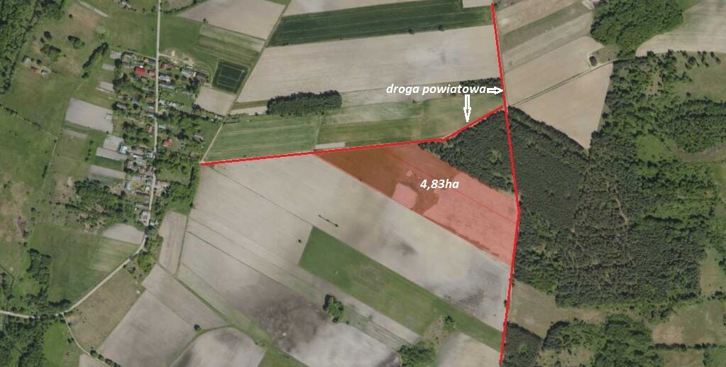 GRYNTY ROLNE w gminie Zabłudów * obręb Sieśki