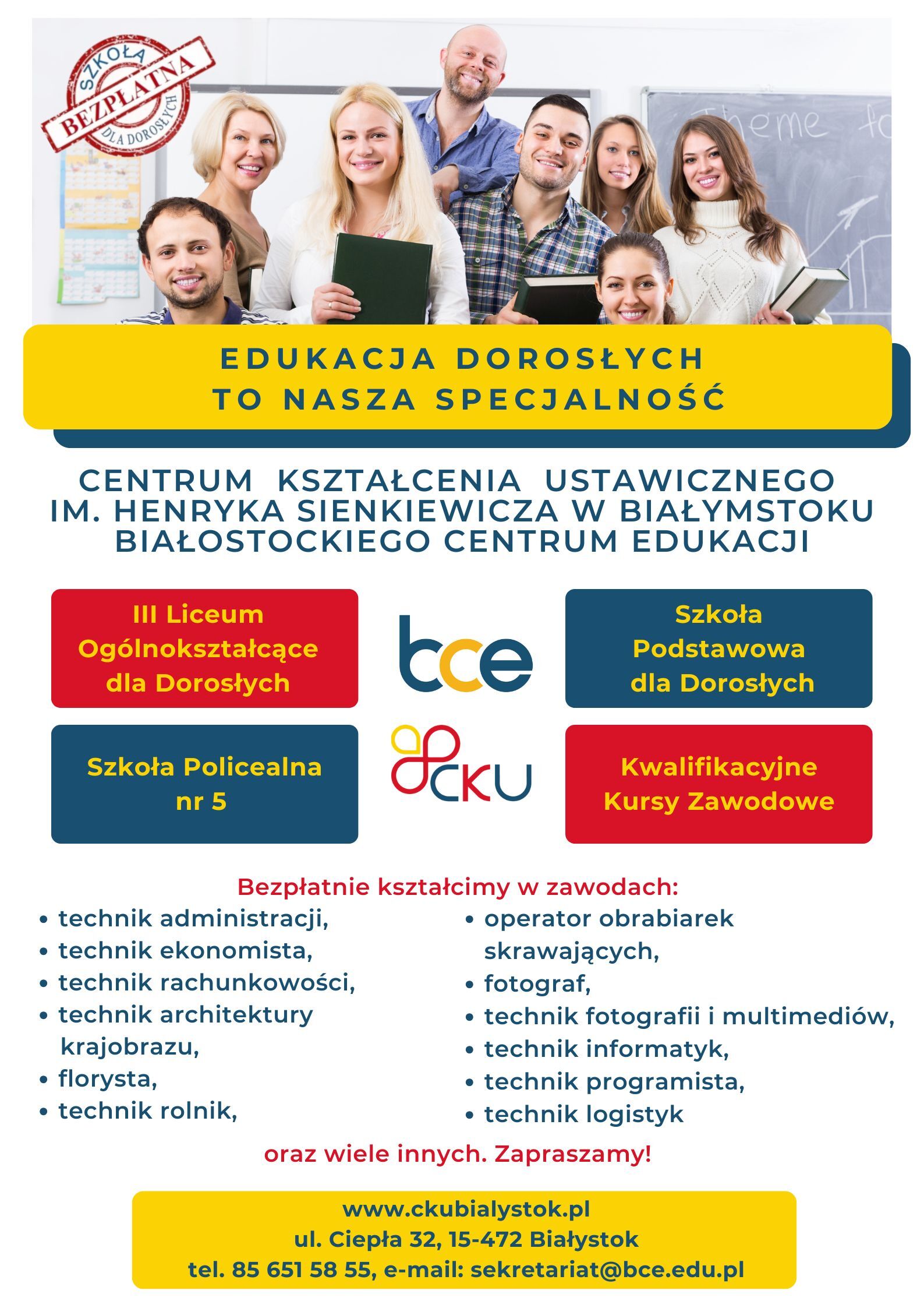 Publiczna szkoła dla dorosłych w Białymstoku