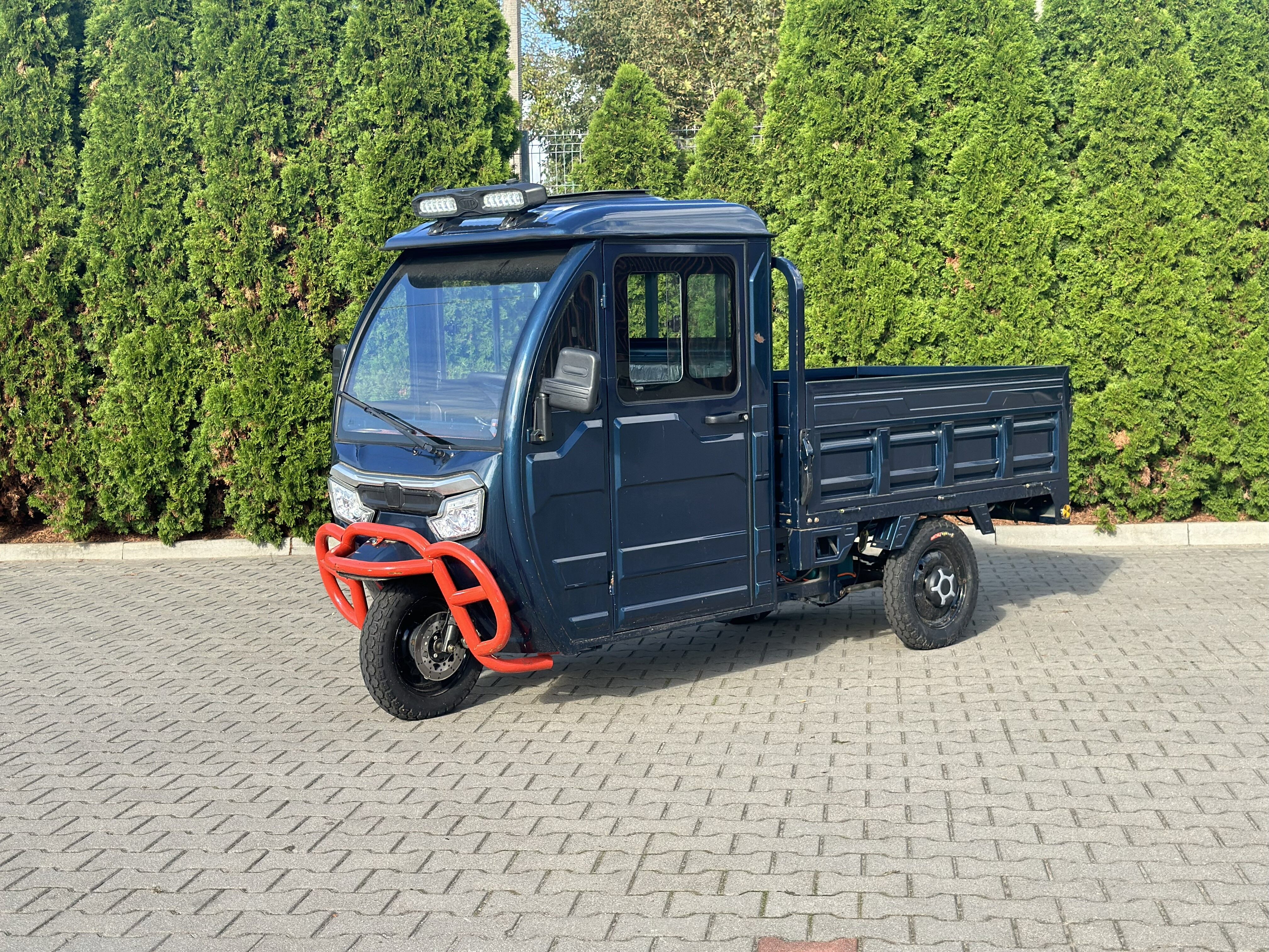  Elektryczny trójkołowiec wozidło z kabiną!