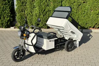 Elektryczny trójkołowiec z kiprem BEZ PRAWA JAZDY!