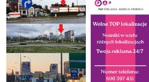 Wynajem nośników reklamowych – TOP lokalizacje | od stycznia 2026
