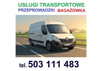 BAGAŻÓWKA, TRANSPORT MEBLI, AGD, różnych rzeczy