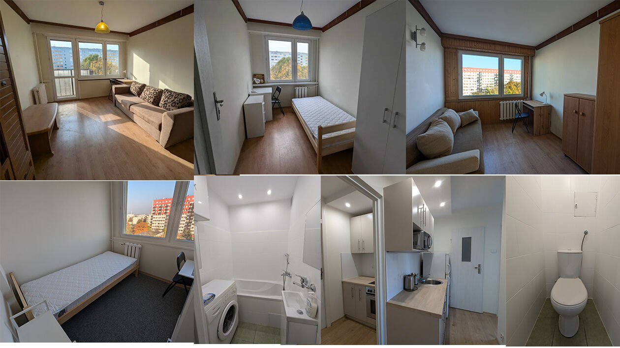 STUDENCKIE - 4 POKOJE - CENTRUM WASZYNGTONA