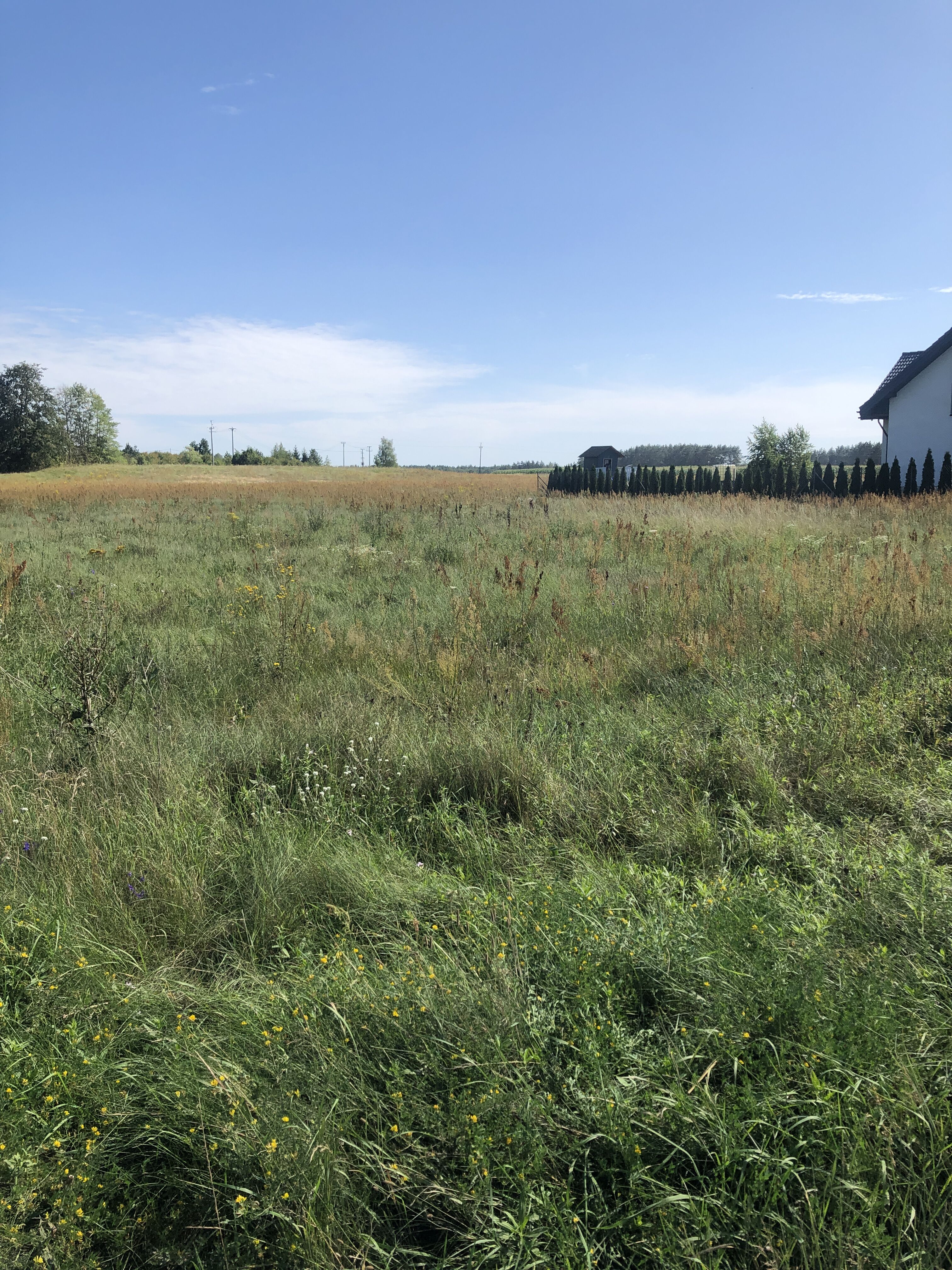 działka 1100 m2 koło Białegostoku do budowy domu