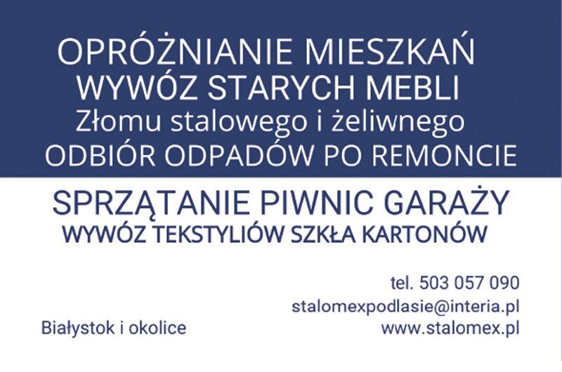 OPRÓŻNIANIE MIESZKAŃ, PIWNIC  z  RZECZY RÓŻNYCH