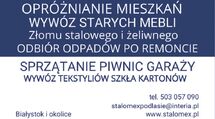 TRANSPORT BUSEM - OPRÓŻNIANIE MIESZKAŃ / PIWNIC