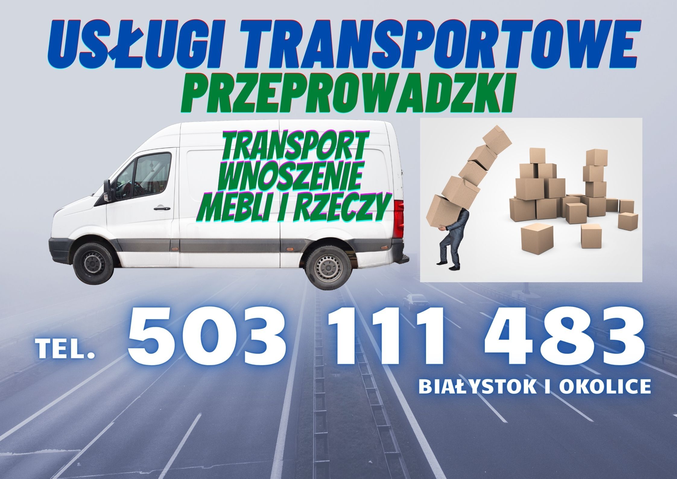 TRANSPORT MEBLI AGD różnych rzeczy i przeprowadzki