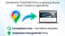 Profesjonalna strona z Twojej wizytówki Google