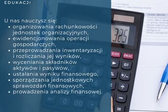Kurs zawodowy Prowadzenie rachunkowości 