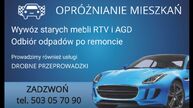 OPRÓŻNIANIE MIESZKAŃ - WYWÓZ GABARYTÓW - WYWÓZ GRUZU - ODBIÓR ZŁOMU