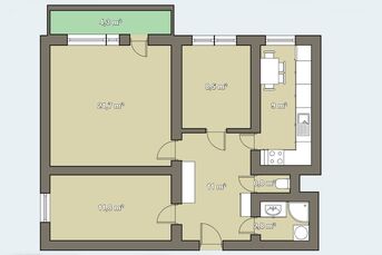 BEZPOŚREDNIO | 3 POKOJE | PARTER | SŁONECZNY STOK