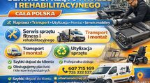 Serwis sprzętu fitness i rehabilitacyjnego, mobiln