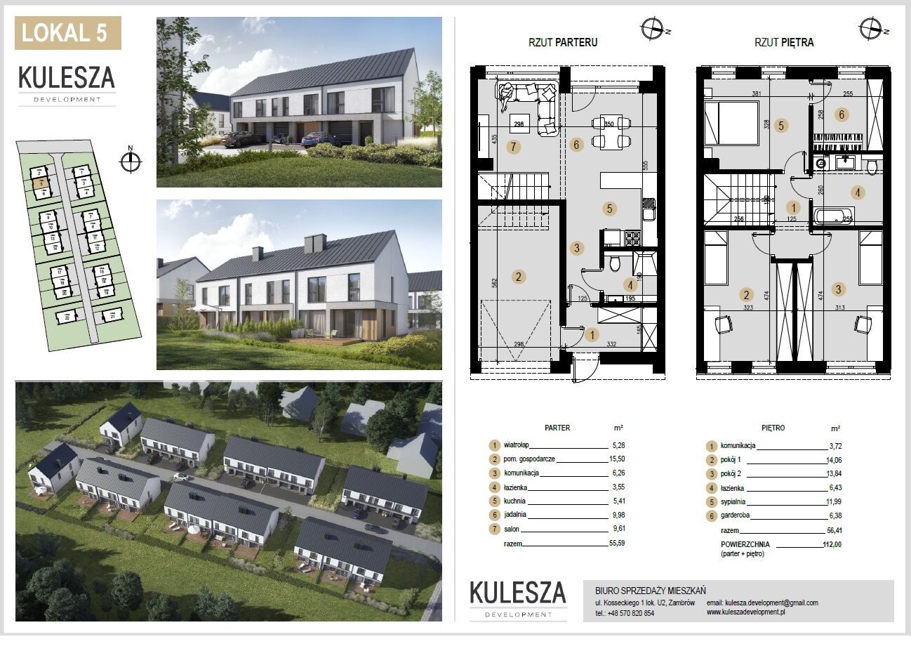 Osiedle Miedzylesie, Olmonty.