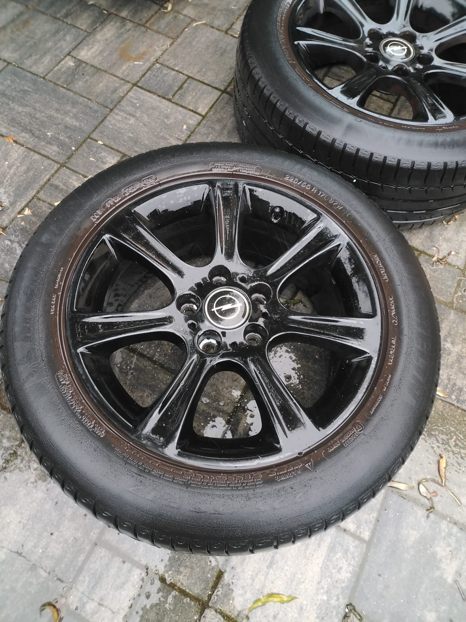 Alufelgi OPEL z oponami 225/55 R17