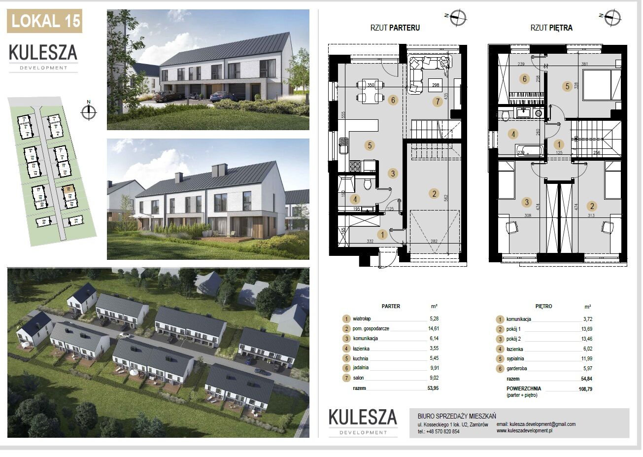 Osiedle Miedzylesie, Olmonty.