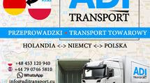 ADITransport partner w transporcie i przeprowadzce