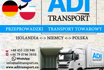 ADITransport partner w transporcie i przeprowadzce