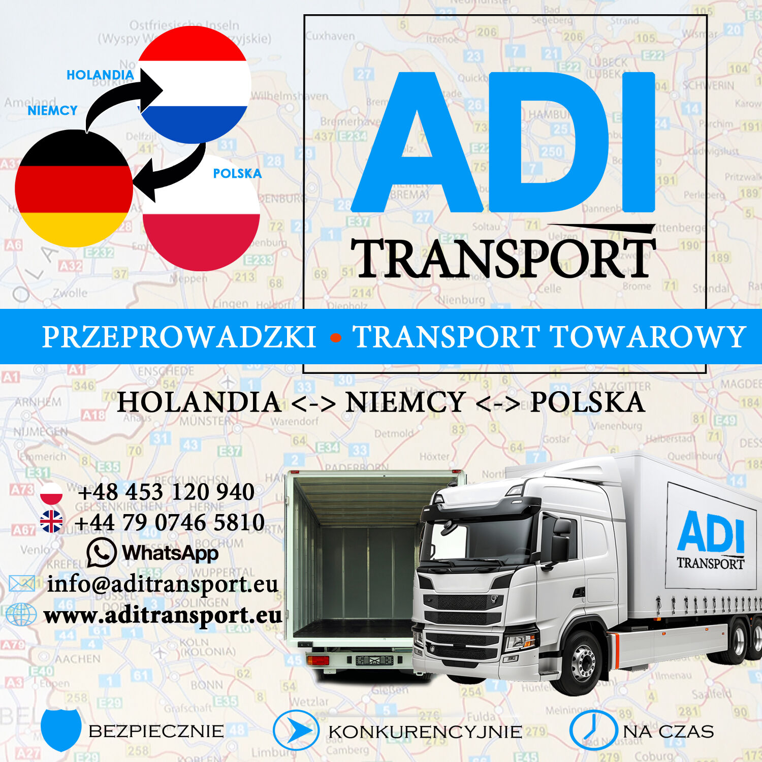 ADITransport partner w transporcie i przeprowadzce