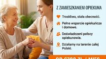 Oferujemy całodobową opiekę seniora z zamieszkanie