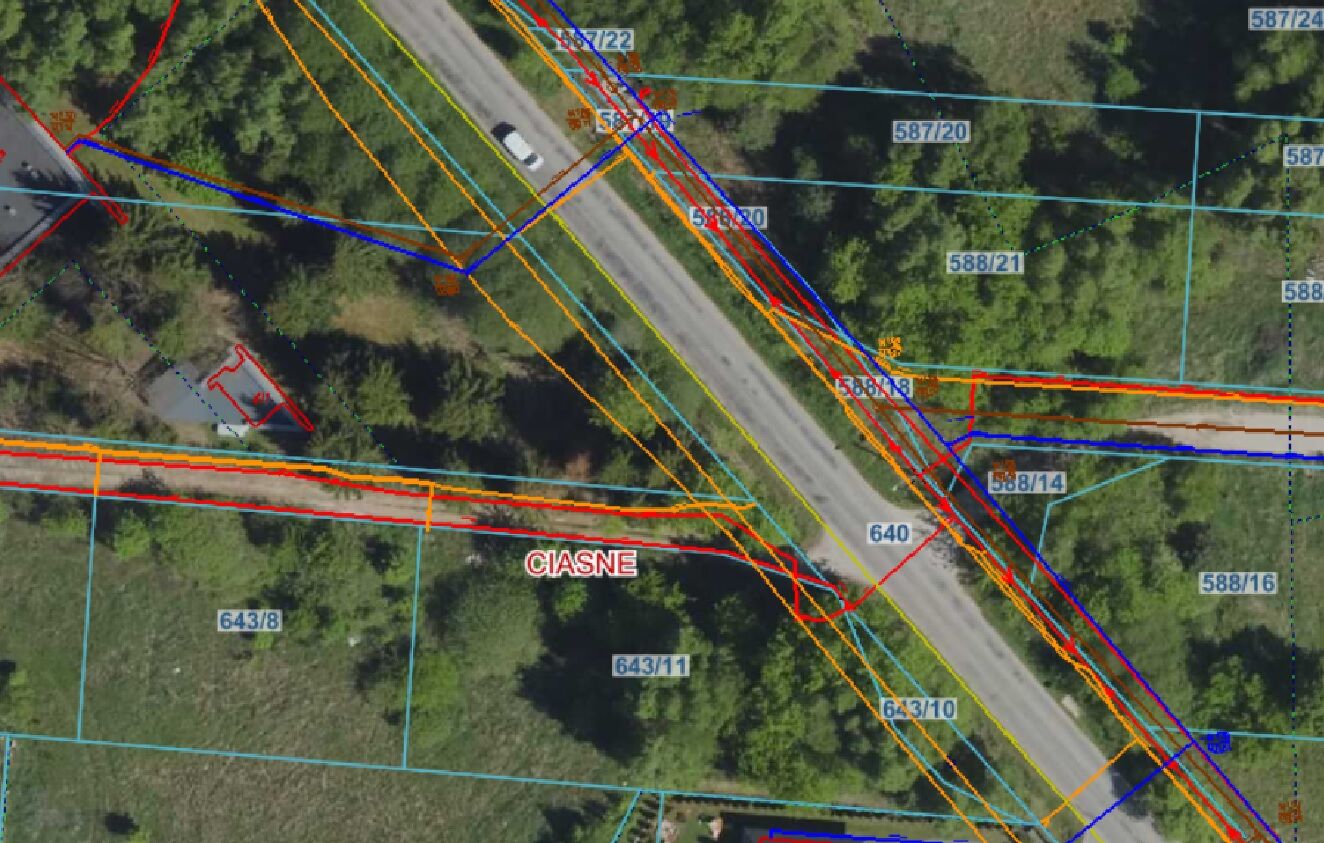 Działka budowlana 900 m2 - Ciasne | WZ na dom | dojazd asfaltowy