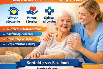 Oferujemy całodobową opiekę domową nad seniorami
