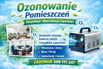 Ozonowanie pomieszczeń – Białystok i okolice