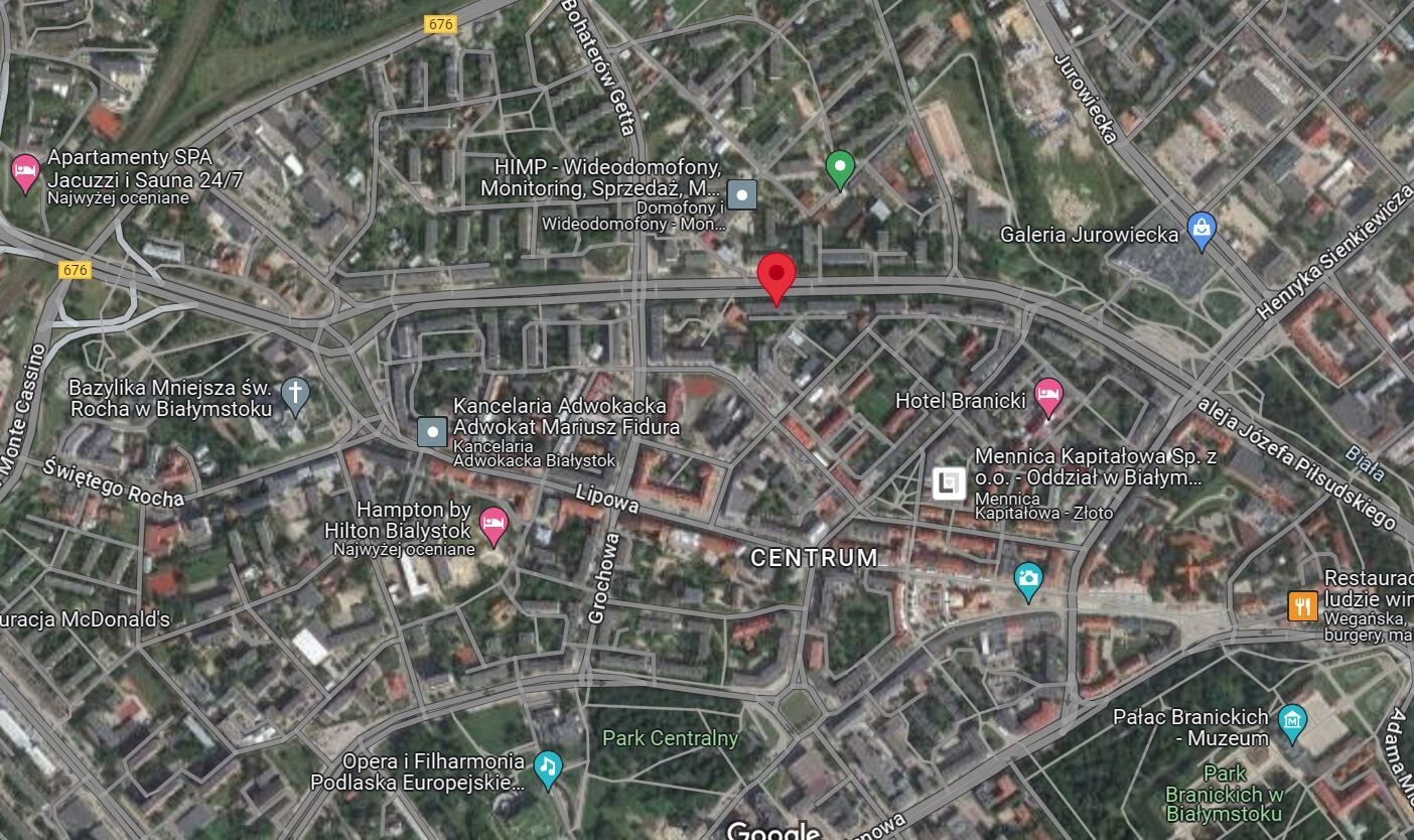 umeblowane w centrum Białegostoku