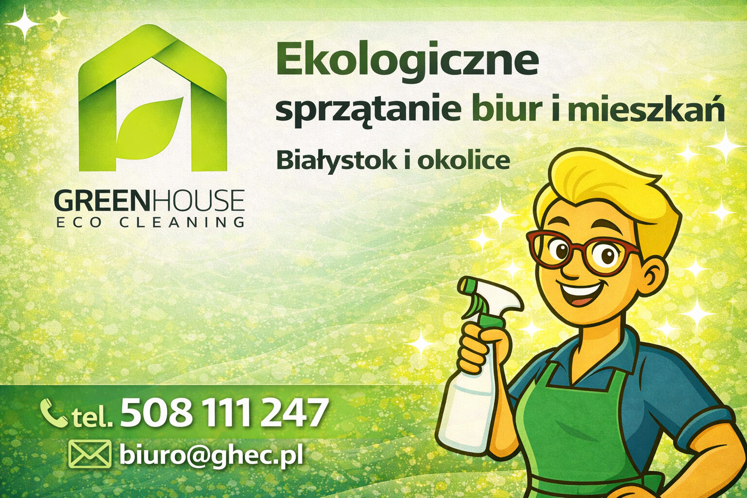  Ekologiczne sprzątanie biur i mieszkań 