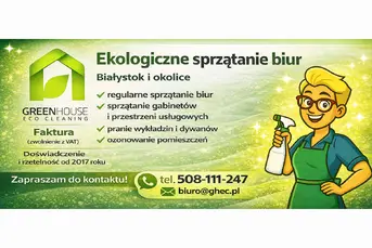 Sprzątanie biur i mieszkań 