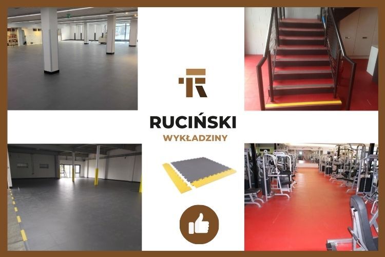 Płytki R-tile w salonie Ruciński Wykładziny!