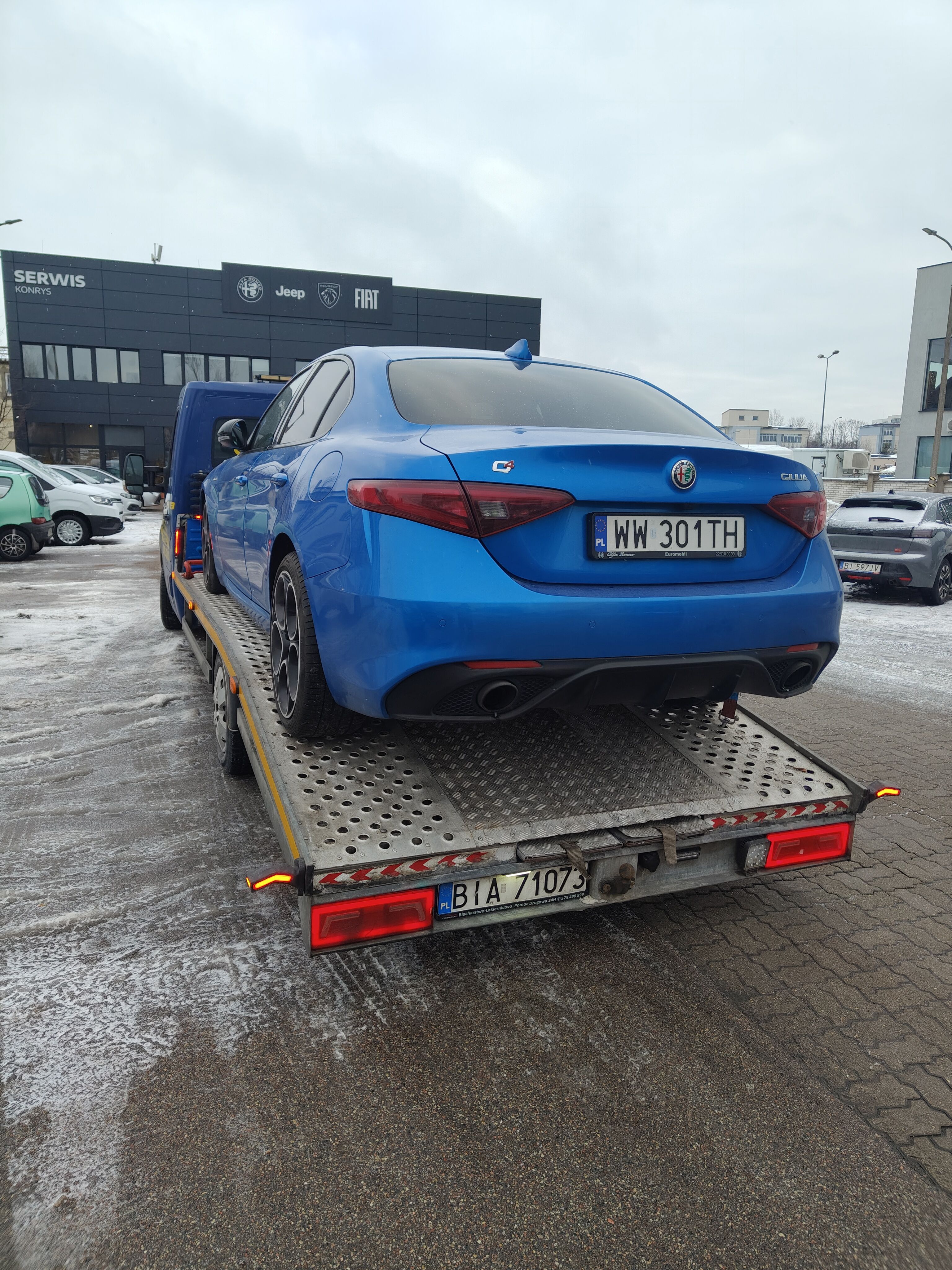 Pomoc Drogowa 24h Białystok Laweta, Holowanie, Tra