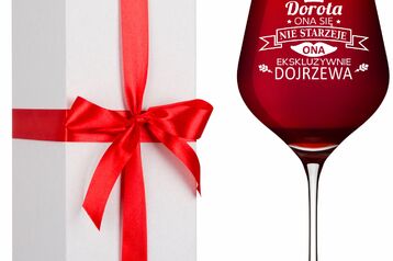 kieliszki do wina z grawerem na prezent, GRAWER LASEROWY, DZIEŃ KOBIET