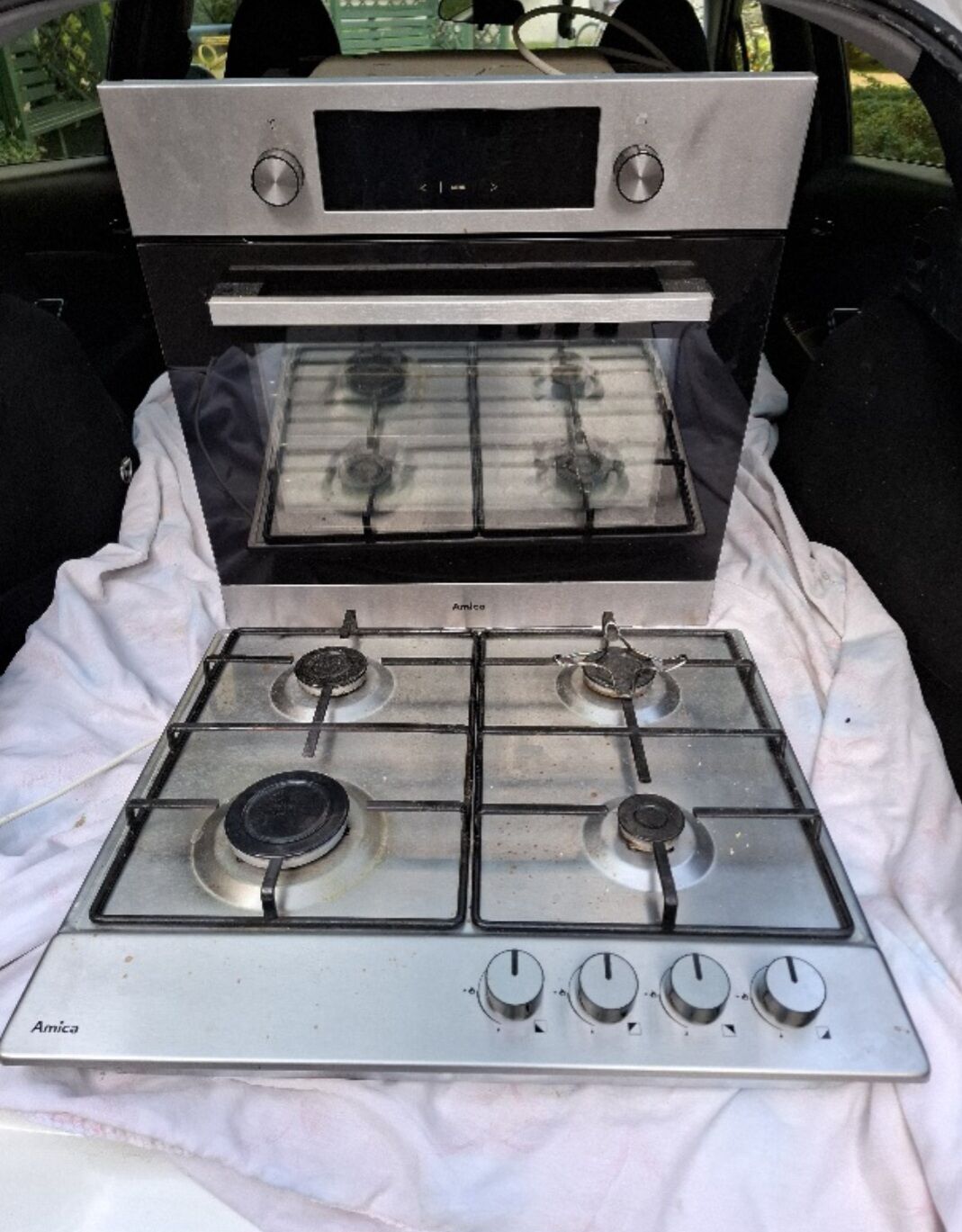 Kuchnia do zabudowy Amica Inox