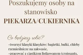 Stanowisko Piekrz/Cukiernik