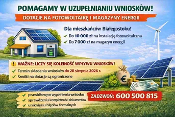 Zyskaj nawet 17 000 zł dofinansowania na energię!