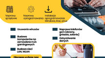 Naprawa komputerów, telewizorów, usługi IT