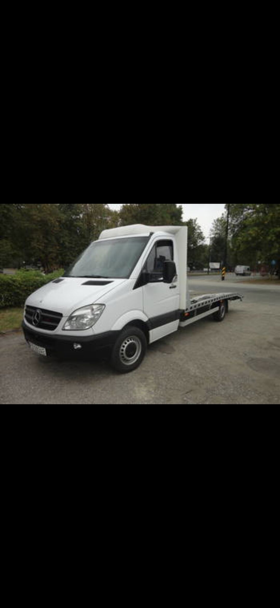 Transport autolawetą, odpalanie na kable