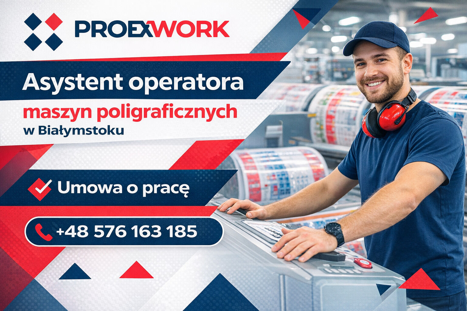 Praca przy produkcji opakowań Umowa o pracę