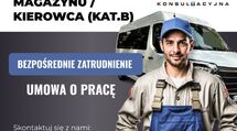 Pracownik Magazynu/Kierowca (kat. B)